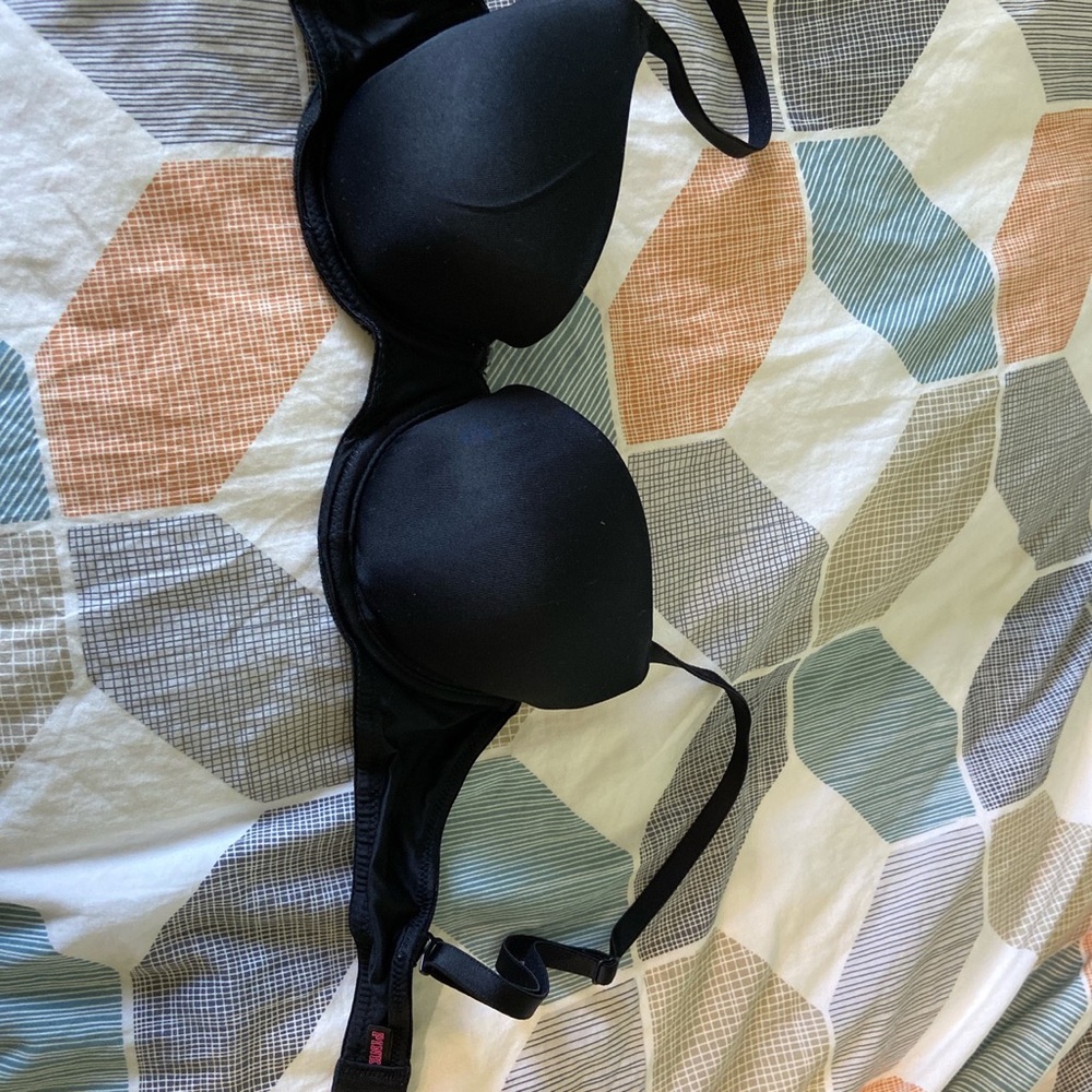 PINK underwire pushup bra